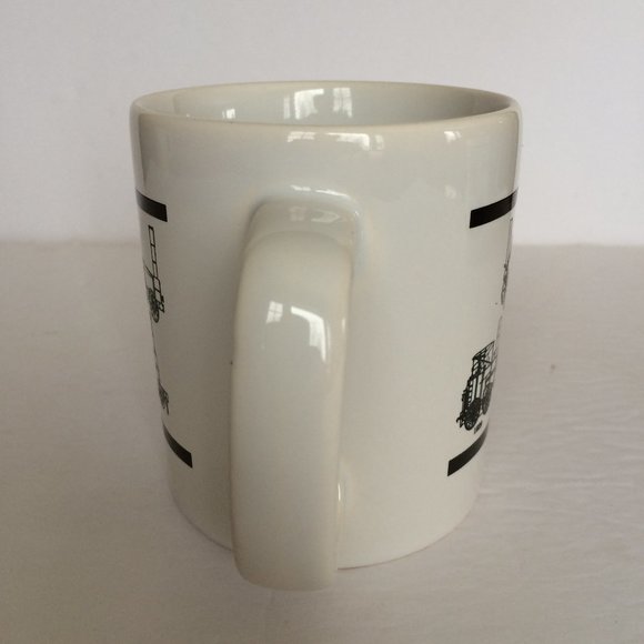 Illustrated History of Locomotives Coffee Mug Staffordshire Kiln Craft Series 1 - Picture 2 of 7